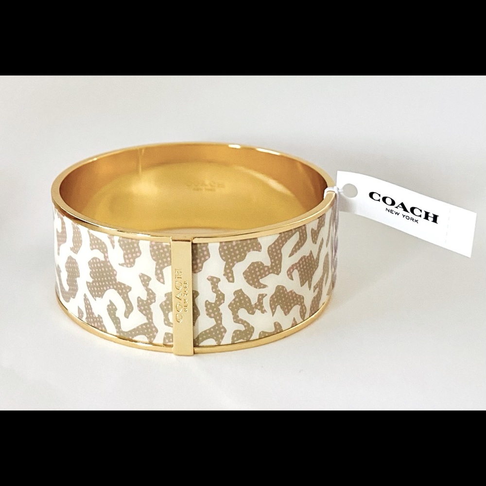COACH ANIMAL PRINT BANGLE